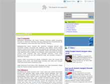 Tablet Screenshot of binasindo.com